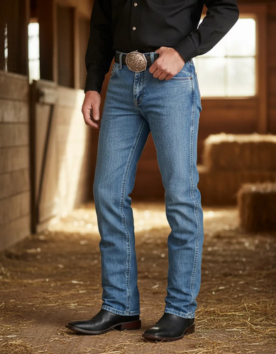 Pantalón Wrangler Cow Boy 936atw Azul | Meses sin interés