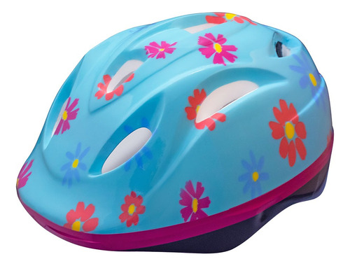 Capacete Infantil Bike Bicicleta 52/56 8 Furos Modelo Aurora