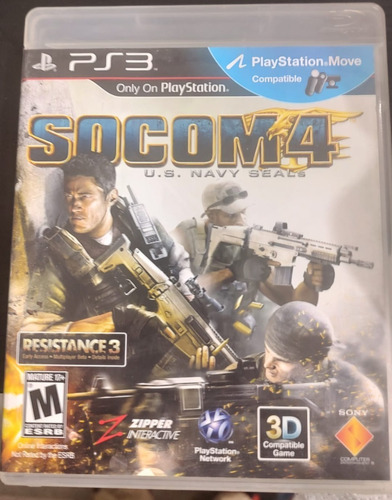 Juego Socom 4: U.s. Navy Seals - Playstation 3