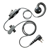 Curl-m1 - Kit De Auriculares De 1 Cable Para Radios Motorola