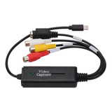 Adaptador Rca A Usb Conexión Tipo C Convertidor Vhs A