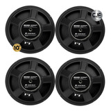 4 Parlantes 10 Woofer 200w Audiosonic Wh 1028 8 Ohms Cjf 