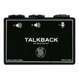 Talkback Black Latch * Mic In * Out A *or Out B