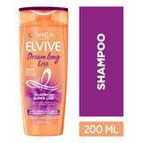 Shampoo L'oréal Paris Elvive Dream Long Liss En Tubo Depresible De 200ml Por 1 Unidad