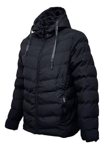 Campera Hombre Piel C/ Capucha Desmontable Importada