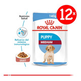 Regiones Despacho - Royal Canin 12 Und Medium Puppy 140g