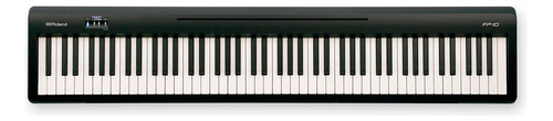 Piano Digital De 88 Teclas Fp-10-bk Roland