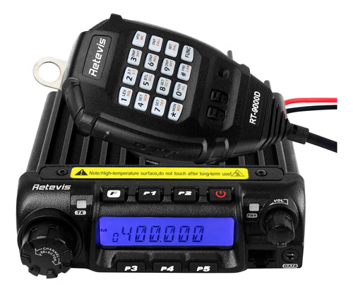 Retevis Rt9000d Radio Móvil, Transceptor Móvil De Potencia, 