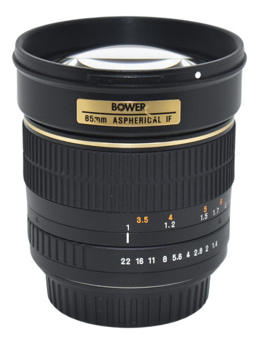 Lente Bower 85 Mm F/1,4 Manual Para Canon Ef