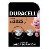 Duracell Pila Cr 2025 Bateria Tipo Moneda Cr2025 (2 Piezas)