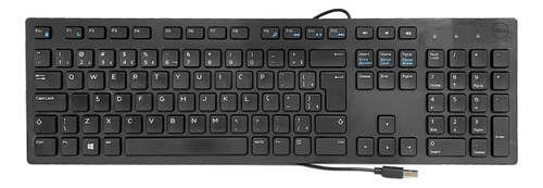 Teclado Usb Com Fio Dell Para Pc Notebook Computador Desktop