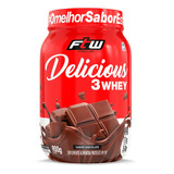 Delicious 3 Whey Concentrado Isolado Hidrolisado Ftw Sabores Sabor Chocolate