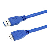 Cable Adaptador Micro B Usb 3.0 Disco Duro Velocidad Alta 1m