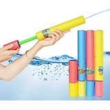 Pack 3 Bombín Tubo Lanza Agua De Espuma 30cm Varios Colores