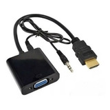 Conversor Hdmi A Vga Audio Conecta Notebook Tv Led Full Hd