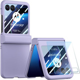Funda Motorola Razr 40 Ultra Protectora De Bisagra Purpura