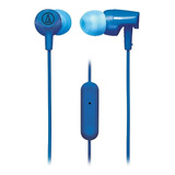 Auricular Audio Ath Clr100is Technica In Ear Azul