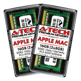 Memoria Para Mac 16 Gb (2 X 8 Gb) Pc3-8500 Ddr3 1066/1067mhz