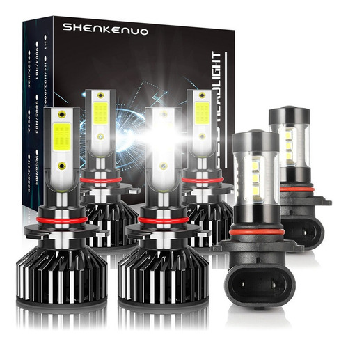 Kit De Faros Led H4 40000lm Para Toyota Alta/baja Canbus