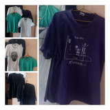 Remeras Lote X6 Rever Pass Gildan Rip Curl Key Biscayne Leer