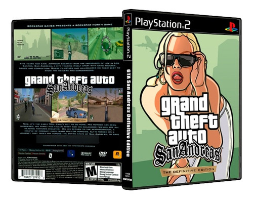 Gta San Andreas Definitive Edition Ps2 - Nuevo