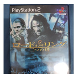 Jogo The Lord Of The Rings   Ps2 (japonês)