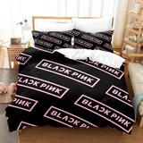 Funda De Edredón Blackpink Ropa De Cama, Fundas De Almohada