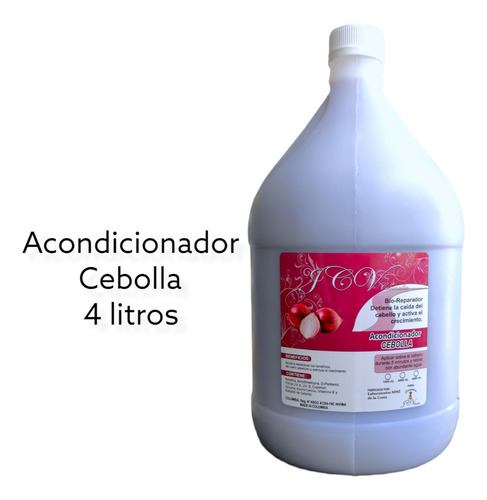 Acondicionador Cebolla 4 Litros Galón - mL a $10