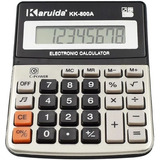 Calculadora Electrica Escritorio 8 Digitos Carga Solar Pila