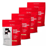 Kit Hipercalórico Mass Titanium 17500 - 1400g Max Titanium Sabor 2chocolate/2baunilha