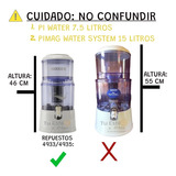 Filtro Agua Nikken Kit Repuestos Pimag Pi Water Ref: 4933