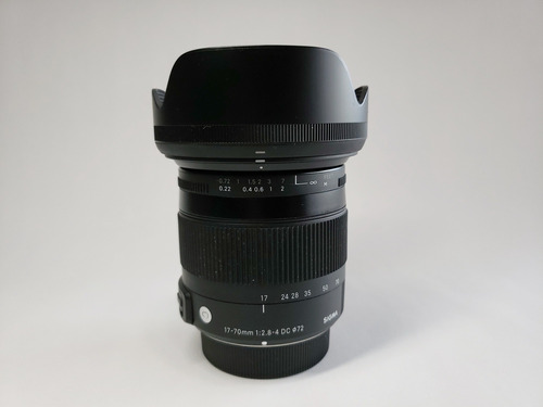Lente Objetivo Sigma 17-70mm F2.8-4.0 Contemporary - Montura Nikon Dx + Macro