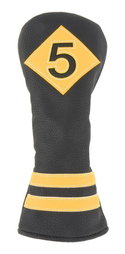 Golf Cover Shaft Protector Accesorios Negro Amarillo 5