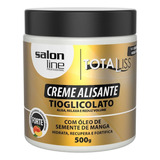 Creme Salon Line Alisante Tioglicolato Manga Forte - 500g