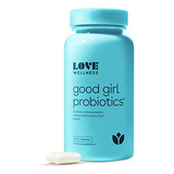 Love Wellness Good Girl Probioticos Vaginales, 60 Capsulas