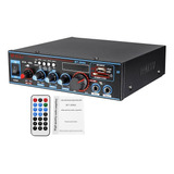 Amplificador Potencia De Audio 12v/220v 80w Bt309a Bluetooth