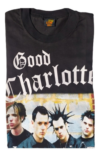 Remera Good Charlotte Super Oferta Nueva Laser Rock