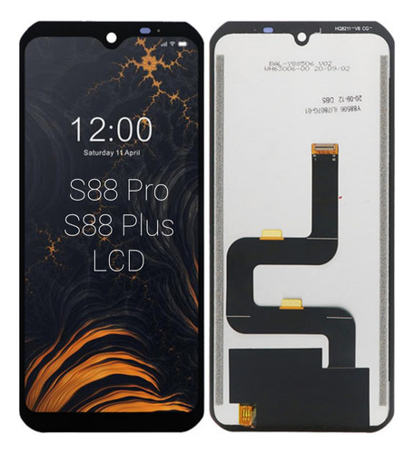 Ha Tela De Toque Lcd Para Doogee S88 Pro/s88 Plus