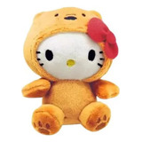 Peluche Mini Llavero Hello Kitty Pardo Osos Escandalosos