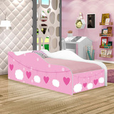 Cama Fun Nuvens Meninas Solteiro