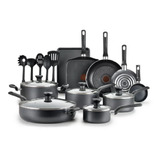 Bateria De Cocina T-fal 20 Piezas Sartenes Tfal Gris