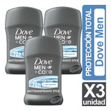Desodorante Dove Men + Care Barra Proteccion Total X3 Unid