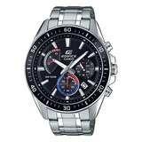 Casio Edifice Efr-552d-1a3 Acero Agente Oficial Caba