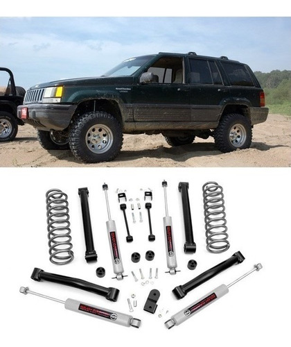 Kit De Elevacion Jeep Grand Cherokee Zj 1993-1998 3.5 PuLG