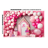 Fundo Fotográfico Tecido 120x170cm Barbie Dreamhouse 20353