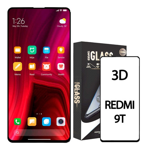 Tela Display Oled Compatível Mi 9t Pro Biometria + Pelicula