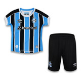 Kit Infantil Gremio Tricolor 23/2024 - Camisa + Shorts