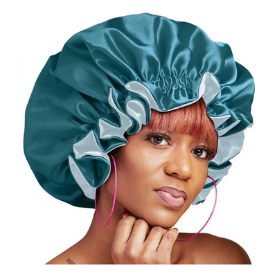 Gorro De Dormir De Seda Satinada Para Mujer, Gorro De Dormir