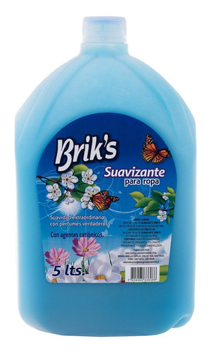 Suavizante De Ropa Líquido Concentrado Briks 5lt