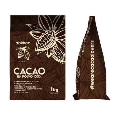 Cacao En Polvo Puro Abkkao De 1 Kg | Envío gratis